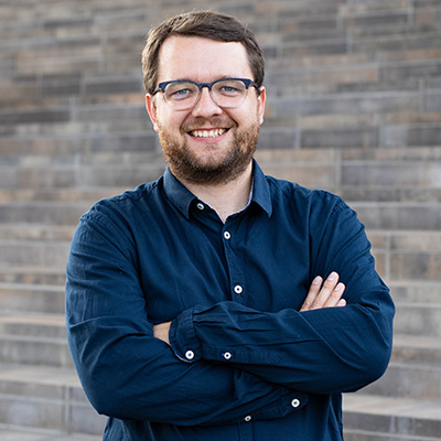 Portrait Max Vogel. Foto: Lisa Hielscher